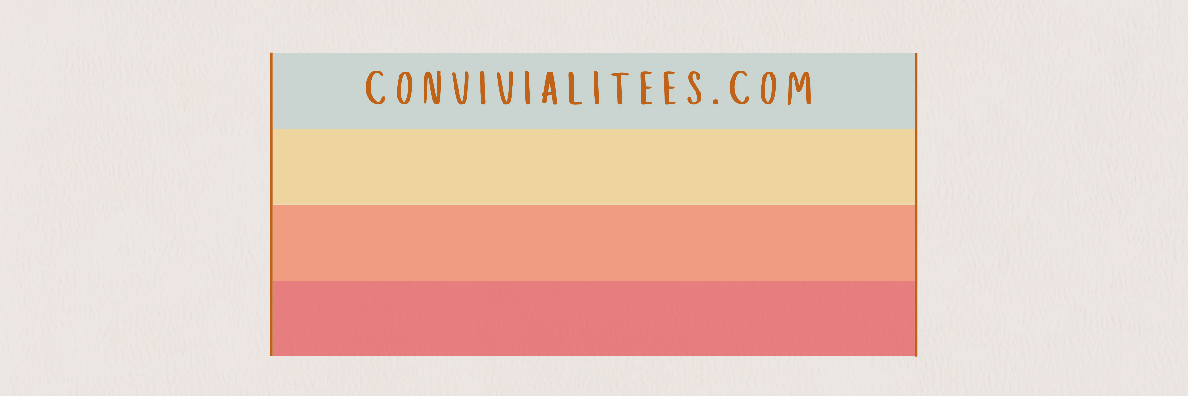 Convivialitees.com = Cleverish Tees & Other Stuff for the Non Glum 