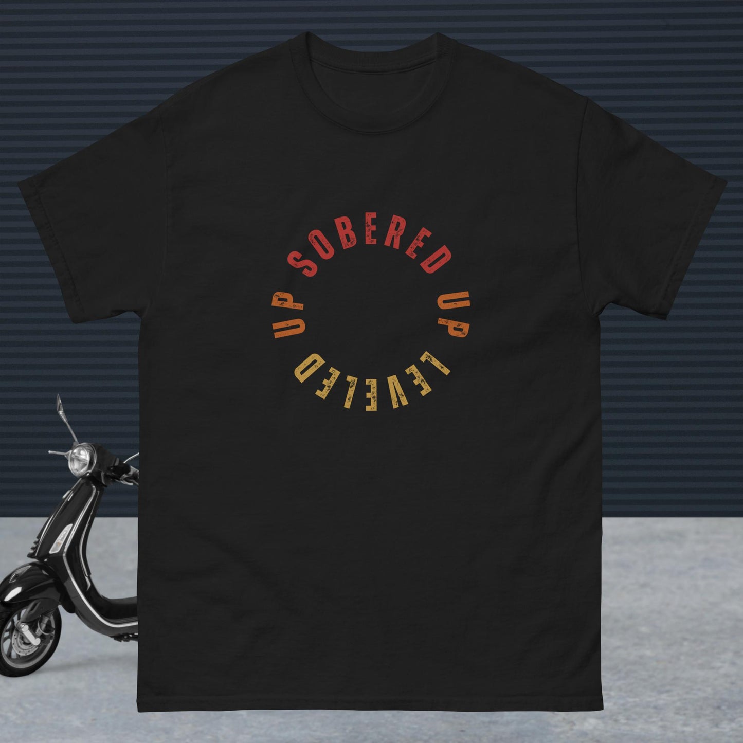 Sobered Up- Leveled Up Classic Unisex Tee