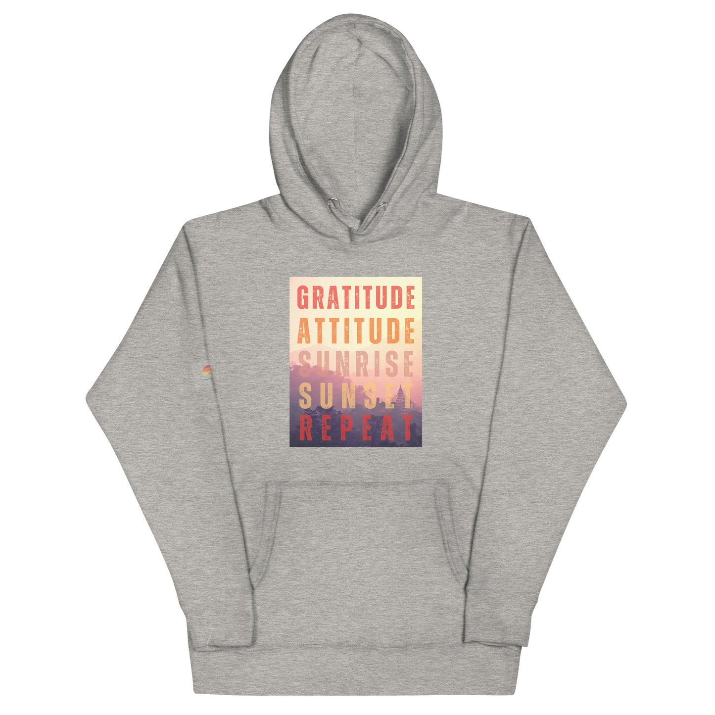 Gratitude Attitude- Sunrise, Sunset, Repeat - Unisex Hoodie