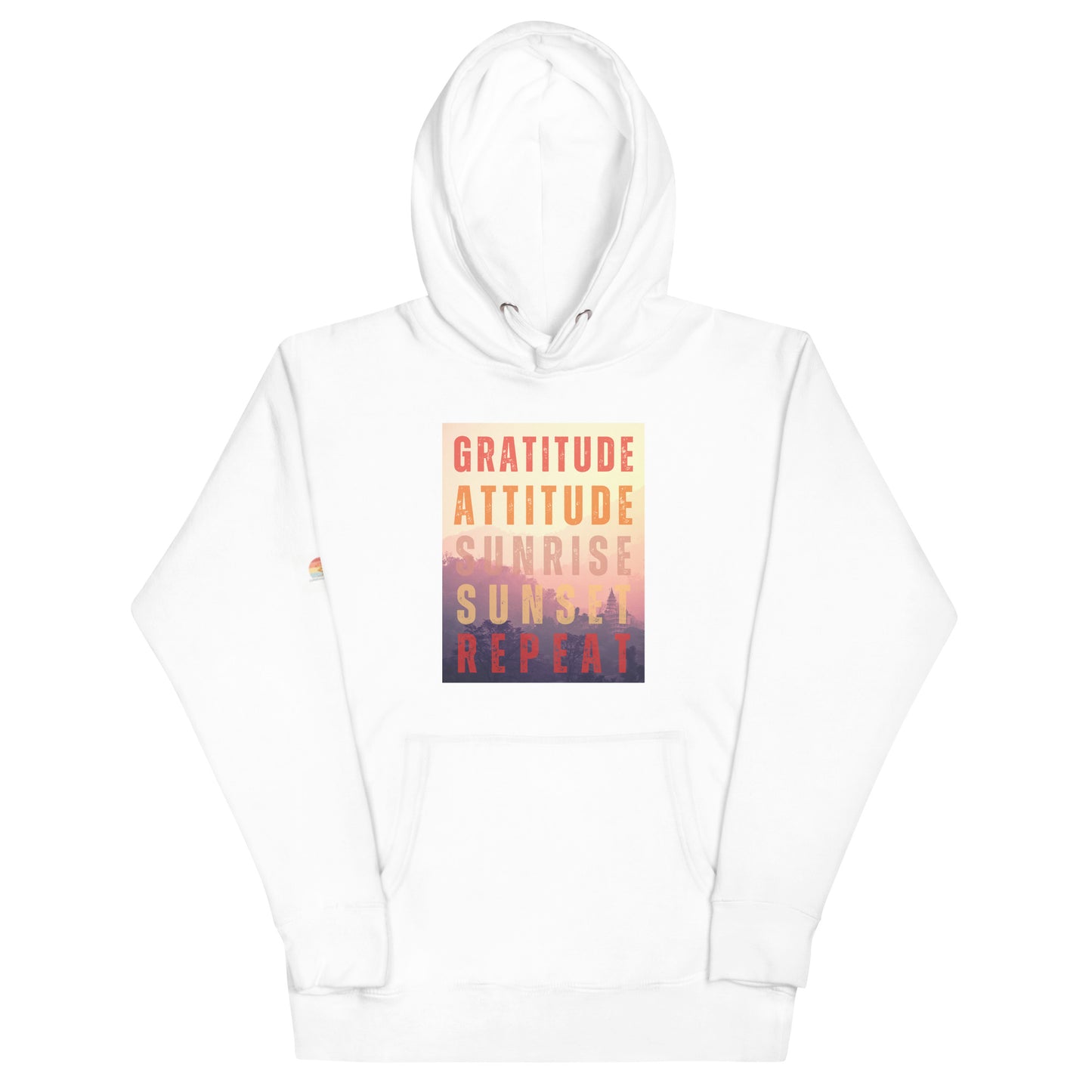 Gratitude Attitude- Sunrise, Sunset, Repeat - Unisex Hoodie