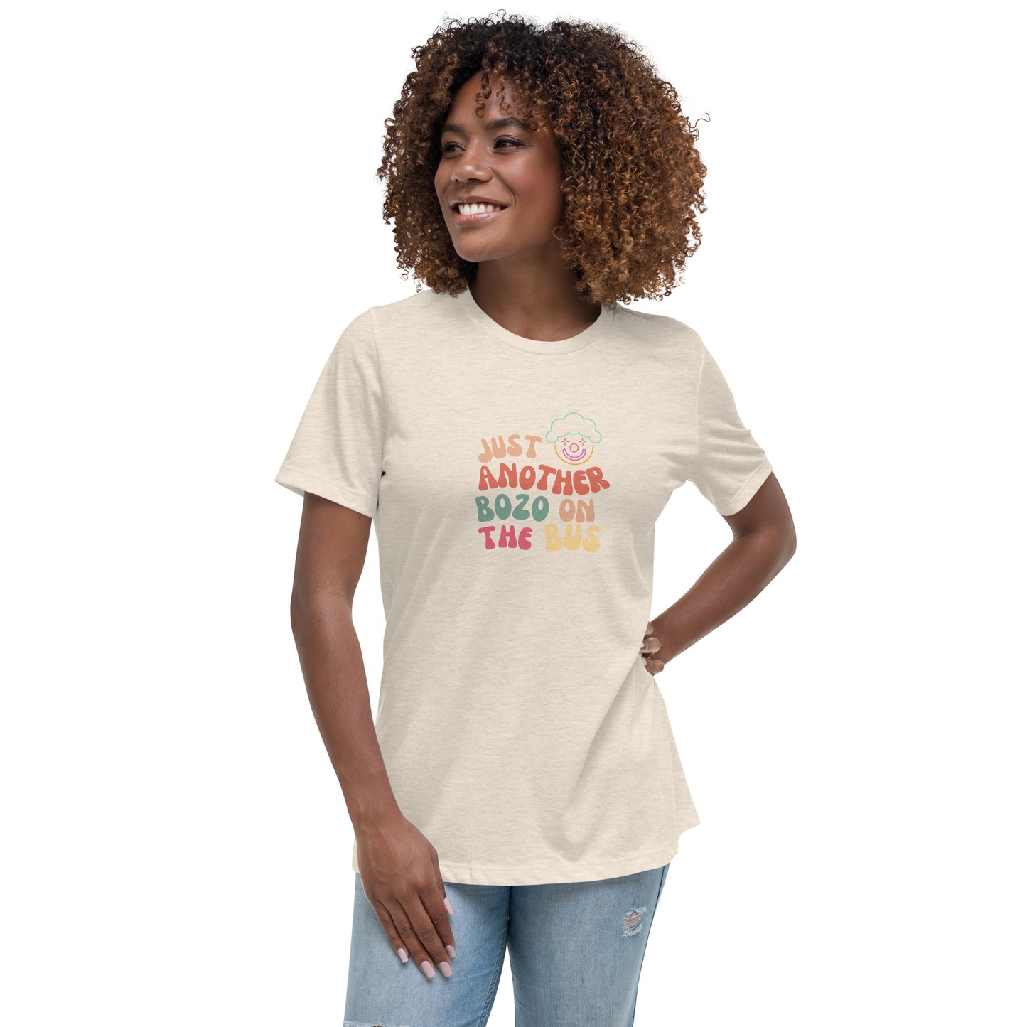 Bozo on the Bus Women's Relaxed T-Shirt