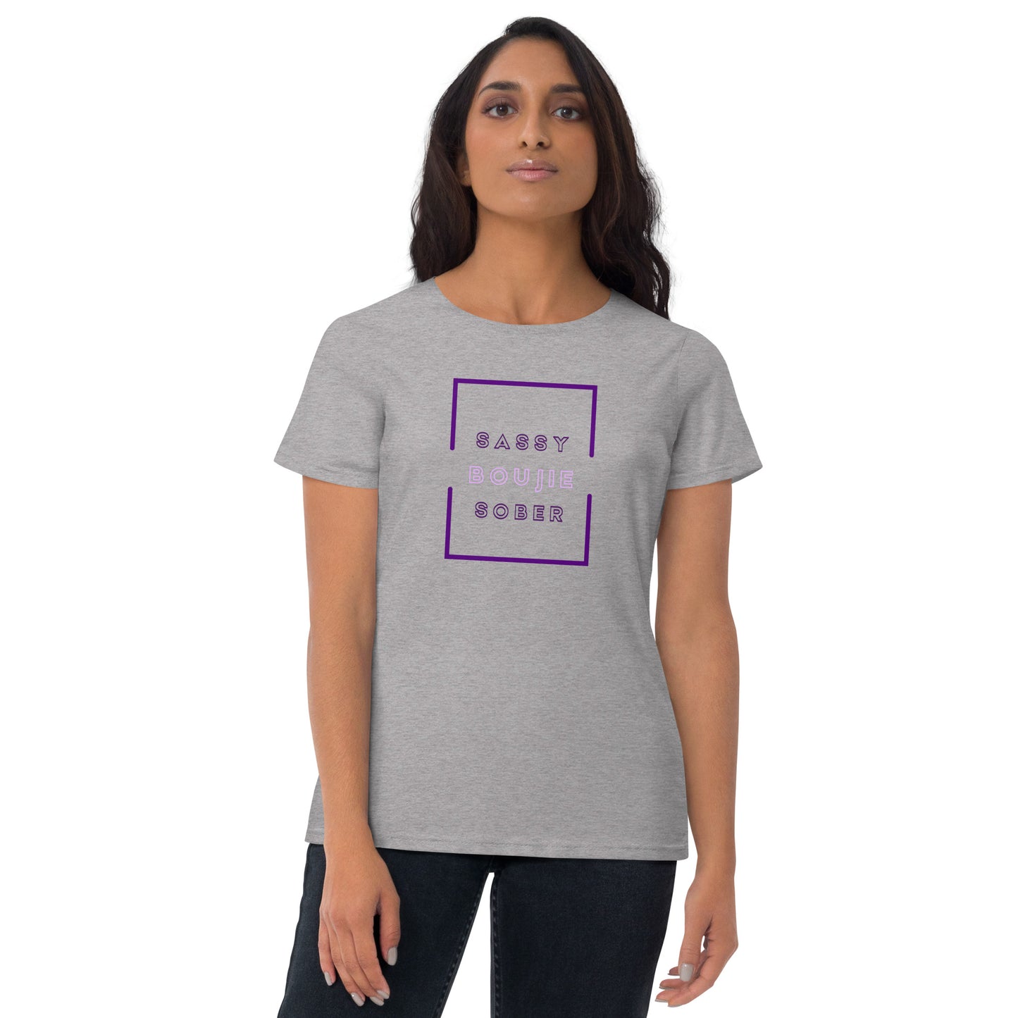 Sassy, Boujie, Sober  short sleeve Conviviali-Tee