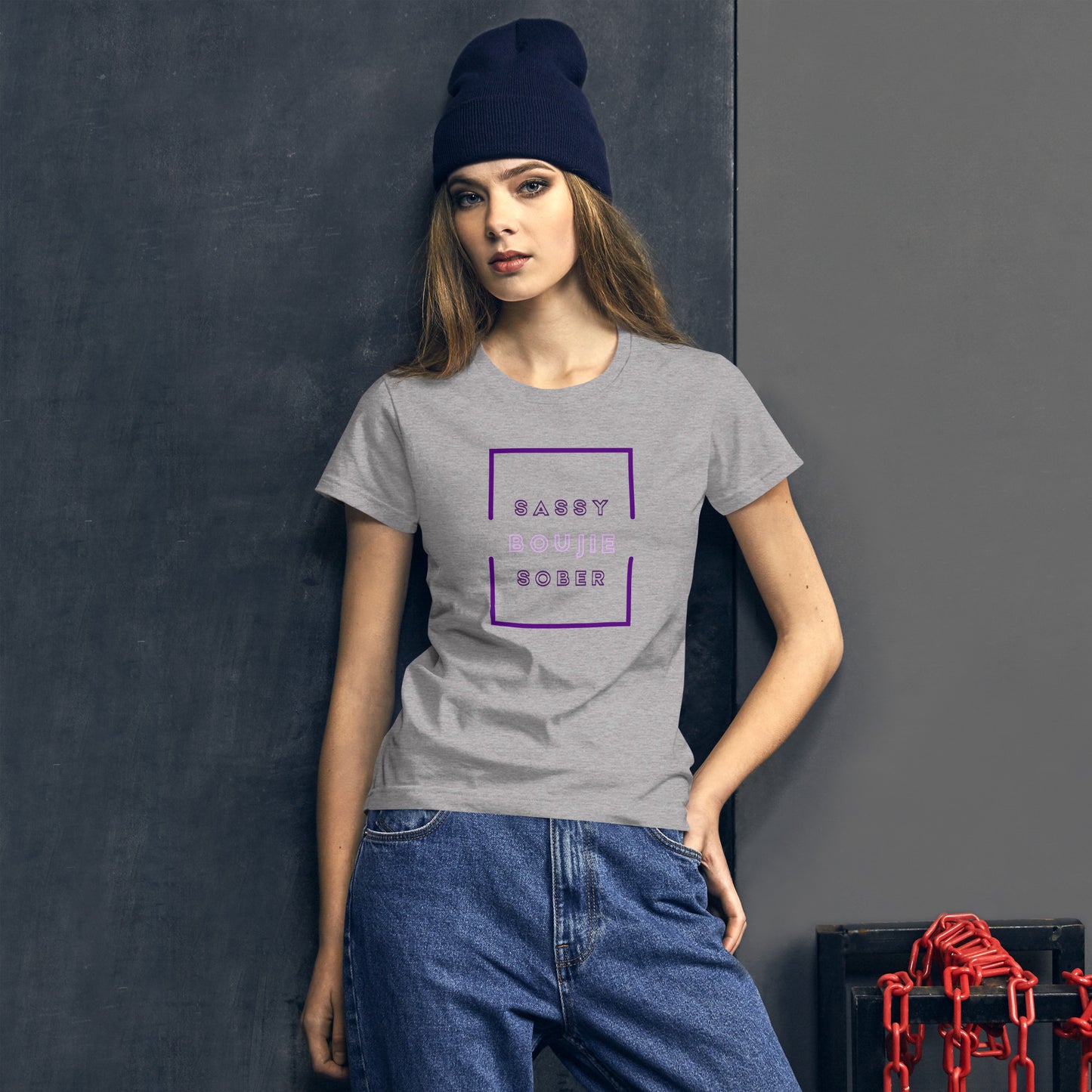 Sassy, Boujie, Sober  short sleeve Conviviali-Tee